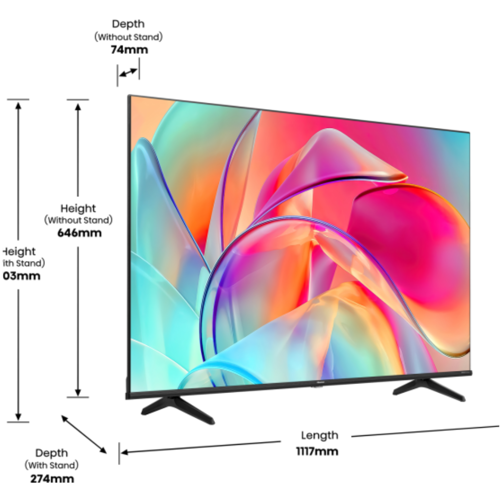 Hisense 50" 50E7KQ QLED 4K SmartTV